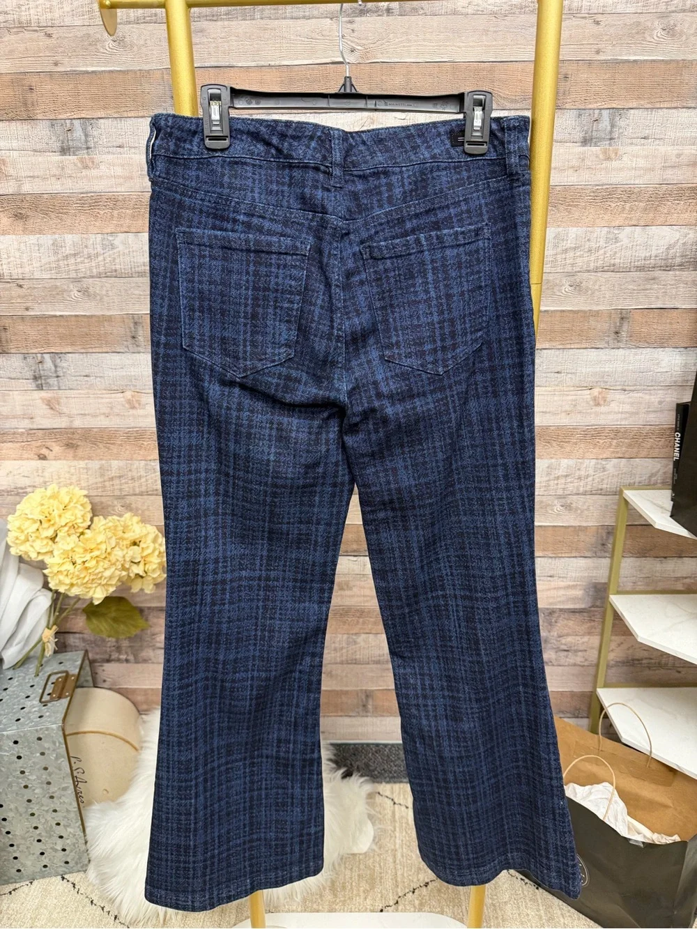 Liverpool Los Angeles Blue Ponte Knit Pants